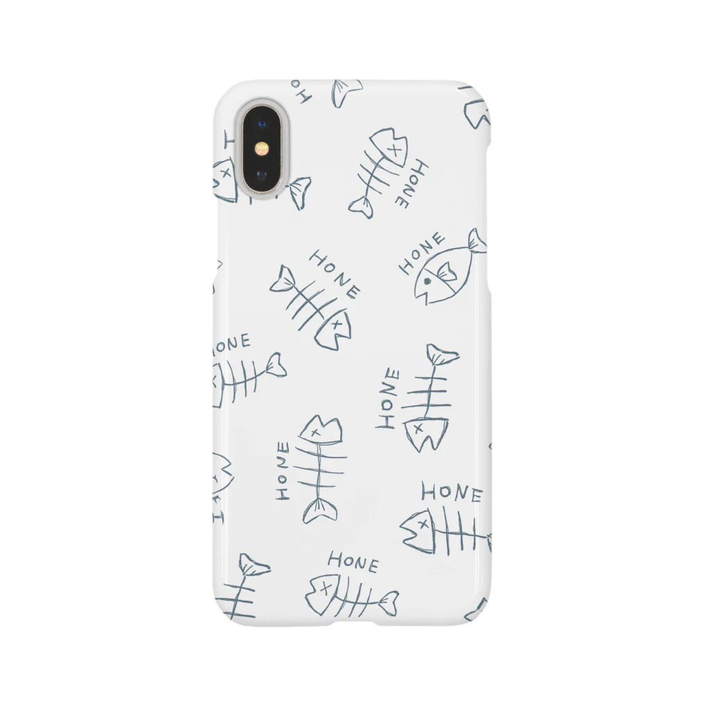 あおたまのHONE総柄ホワイト Smartphone Case