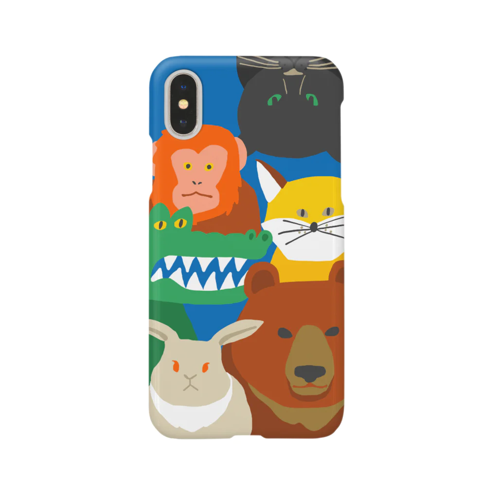 tsurukoのどうぶつ集合 Smartphone Case