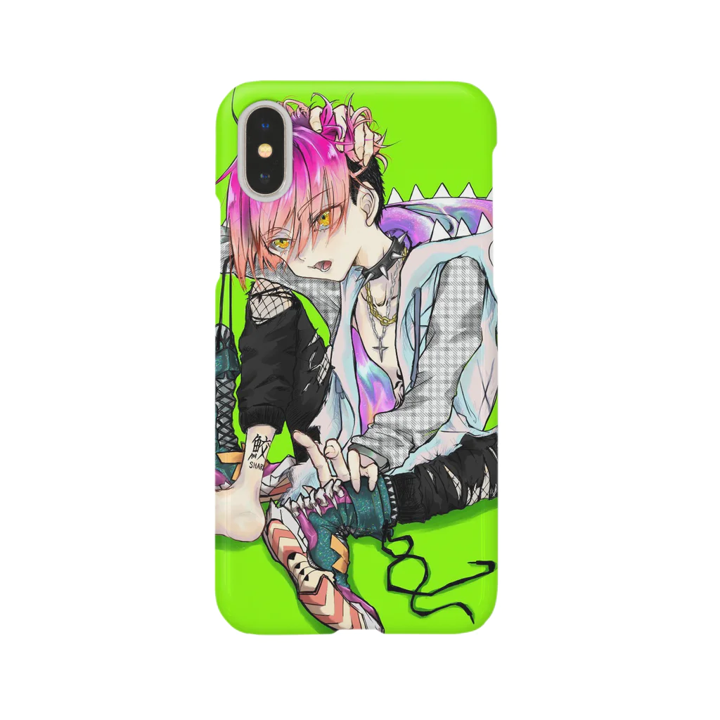 JINX SHOPxxxの鮫boy スマホケース Smartphone Case