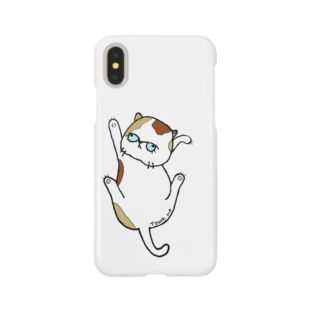 ぶさねこ　宅急便のTouch me わさび Smartphone Case