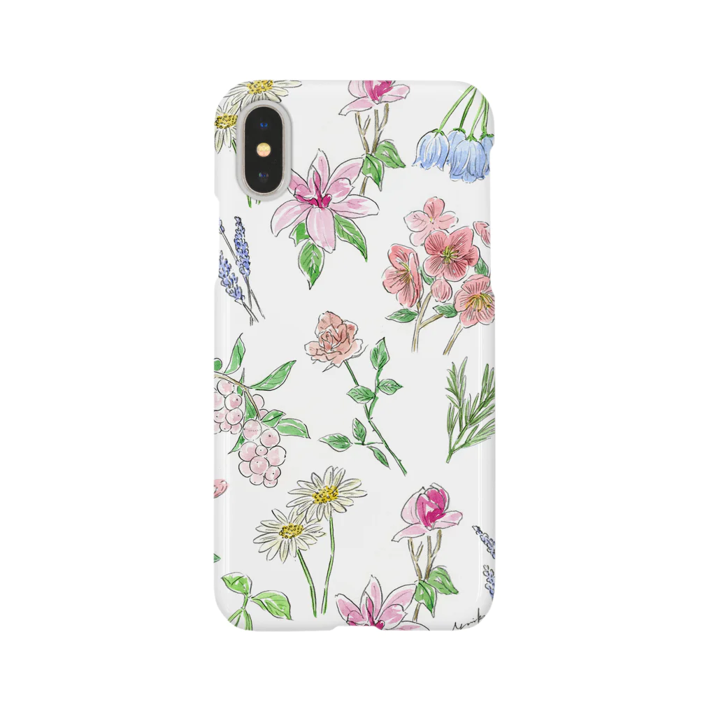 Yuriko OyamaのVarious flowers | お花色々 Smartphone Case