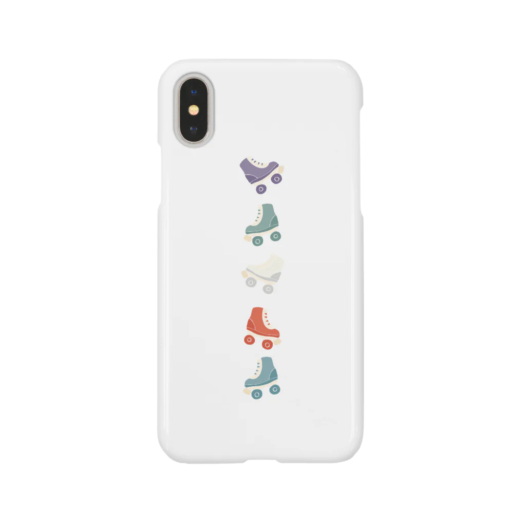 __1leafのレトロ調ローラースケート Smartphone Case