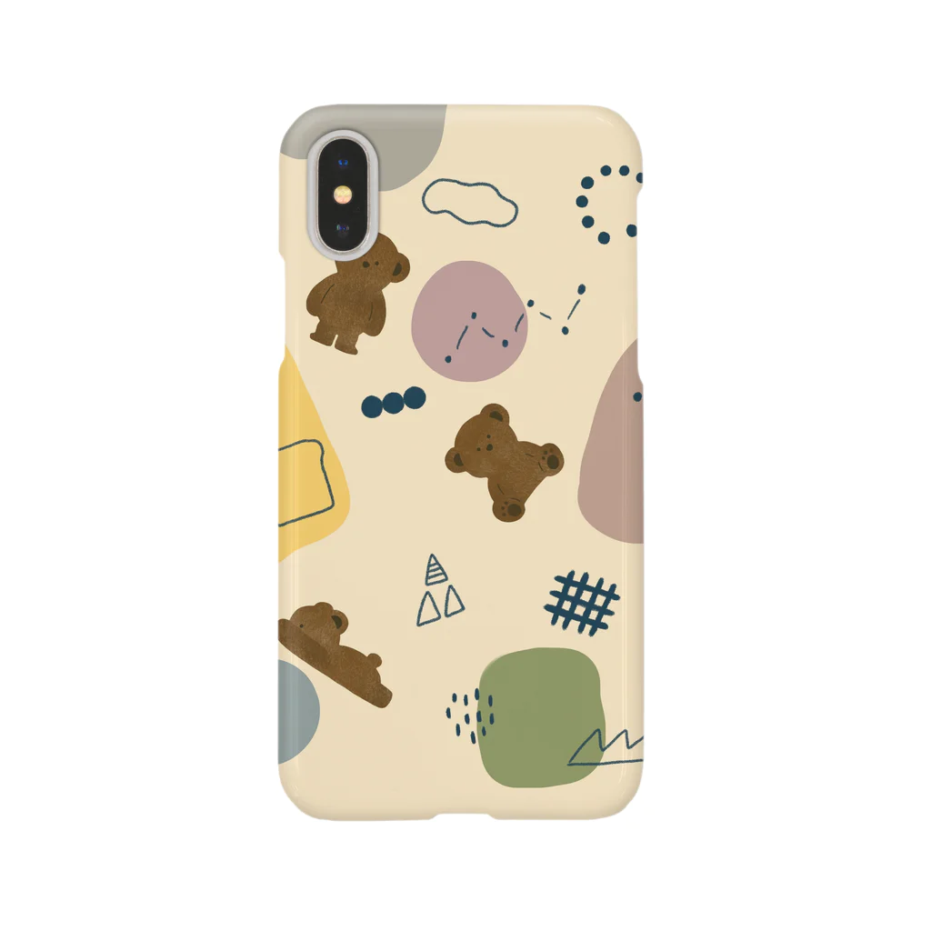 くまのお店🧸のくまちゃんのたからばこ Smartphone Case