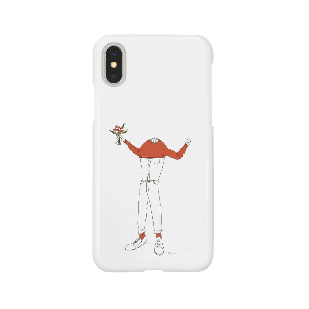 quceckeのあたまかくして Smartphone Case