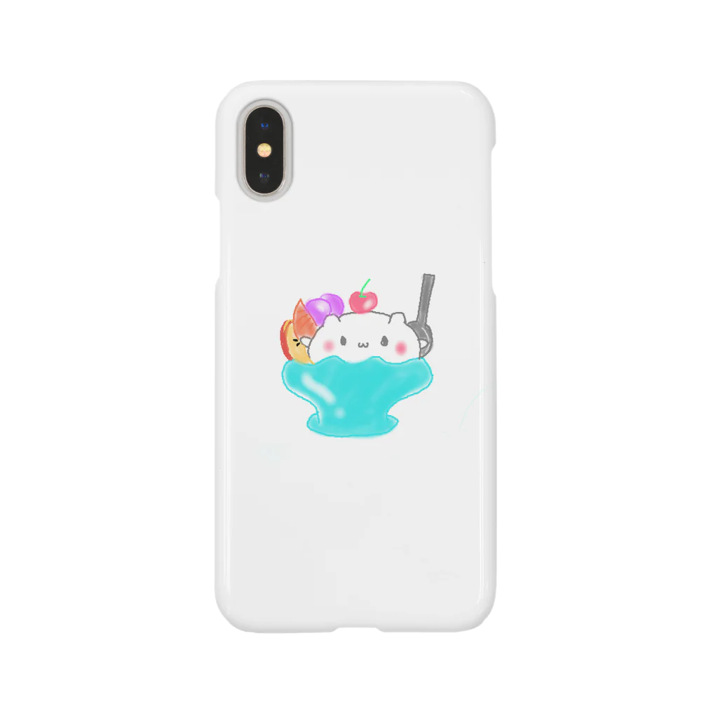 Mixの🐻のフルーツパフェ スマホケース