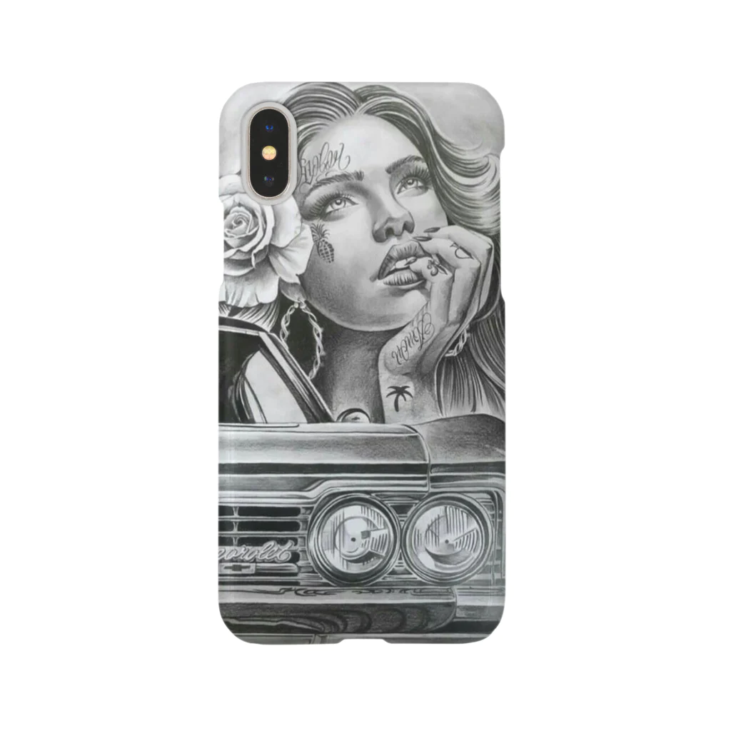 STYLE IS ALL .のMexicanart iPhone case Smartphone Case