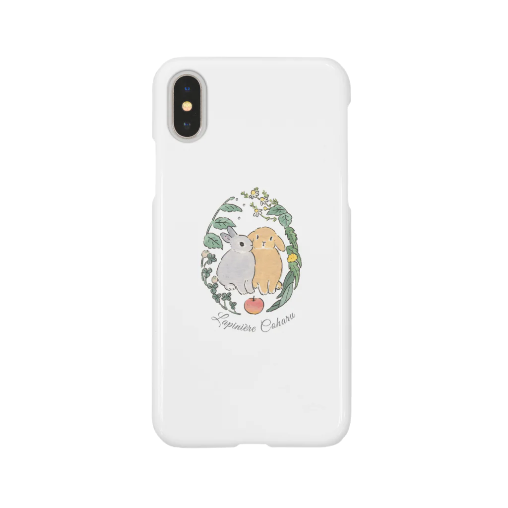 lapiniere ラピニエールのなかよしうさぎ Smartphone Case