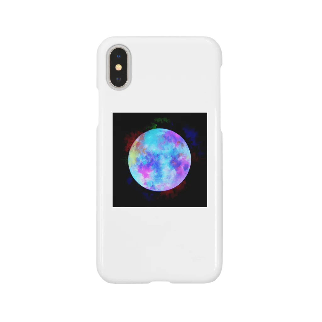 深海のVIVID MOON Smartphone Case