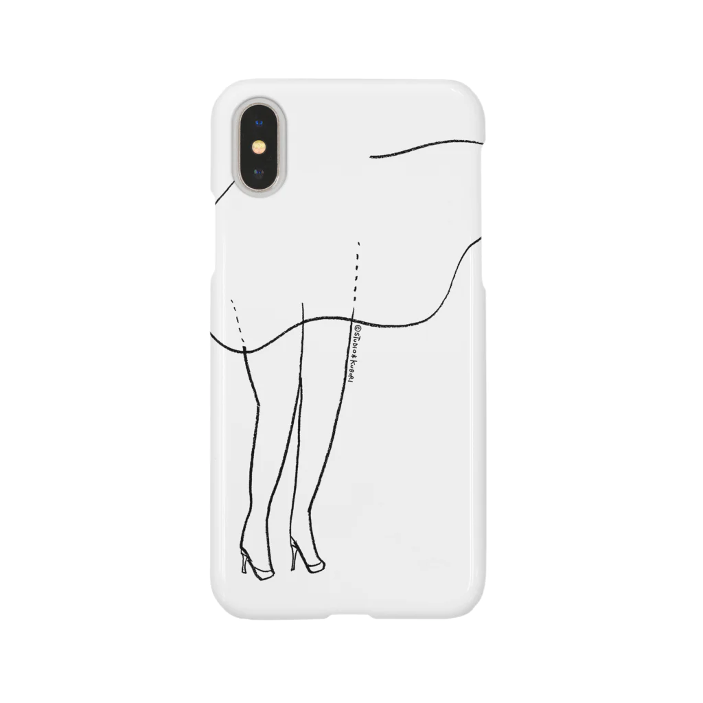 Arts&Crafts MuuのA子の御御足 Smartphone Case