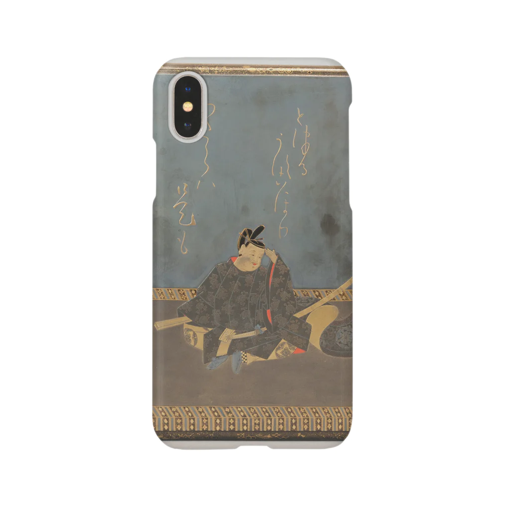 HOKO-ANの竜田川蒔絵硯箱（藤原家隆） Smartphone Case