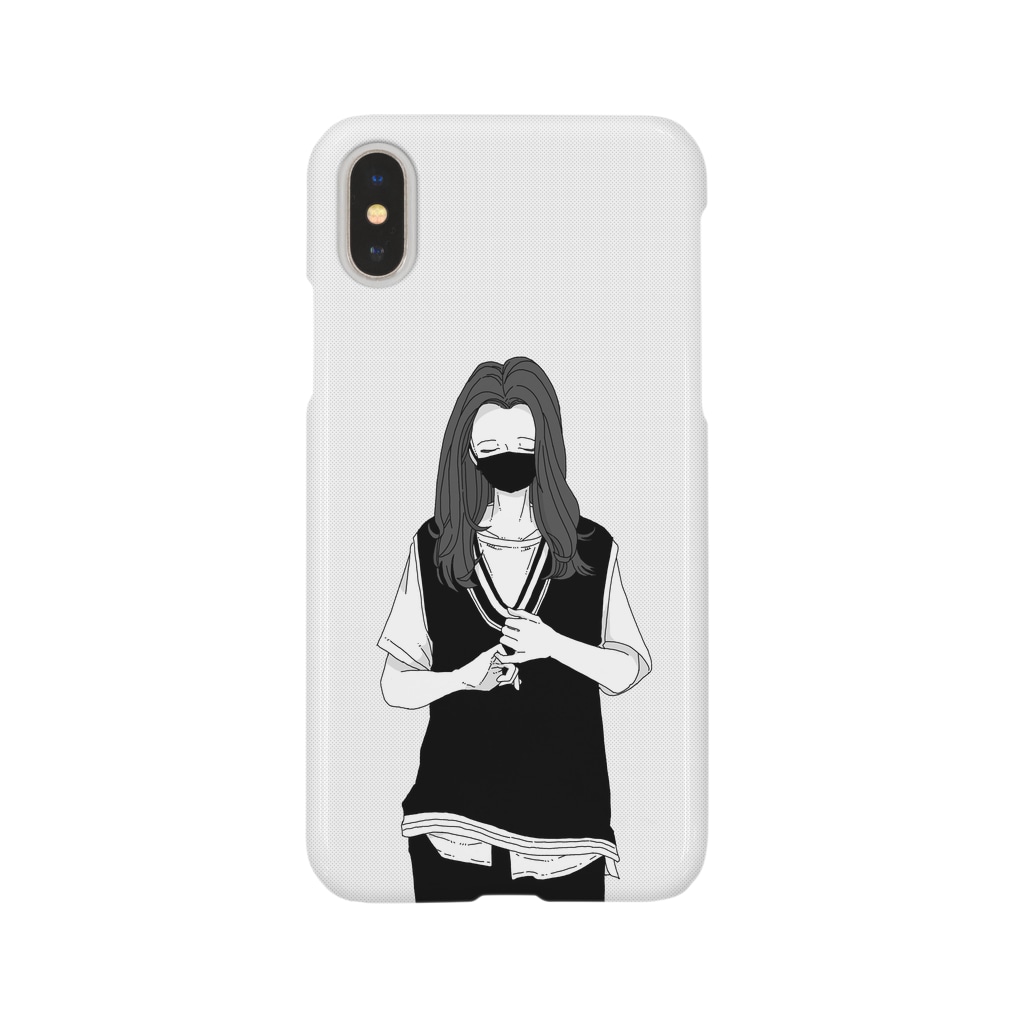 MASCOT STOREの約束(モノクロ)/手話シリーズ Smartphone Case