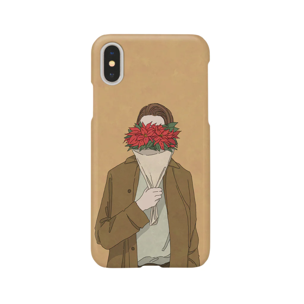 MASCOT STOREのポインセチア/花束シリーズ Smartphone Case