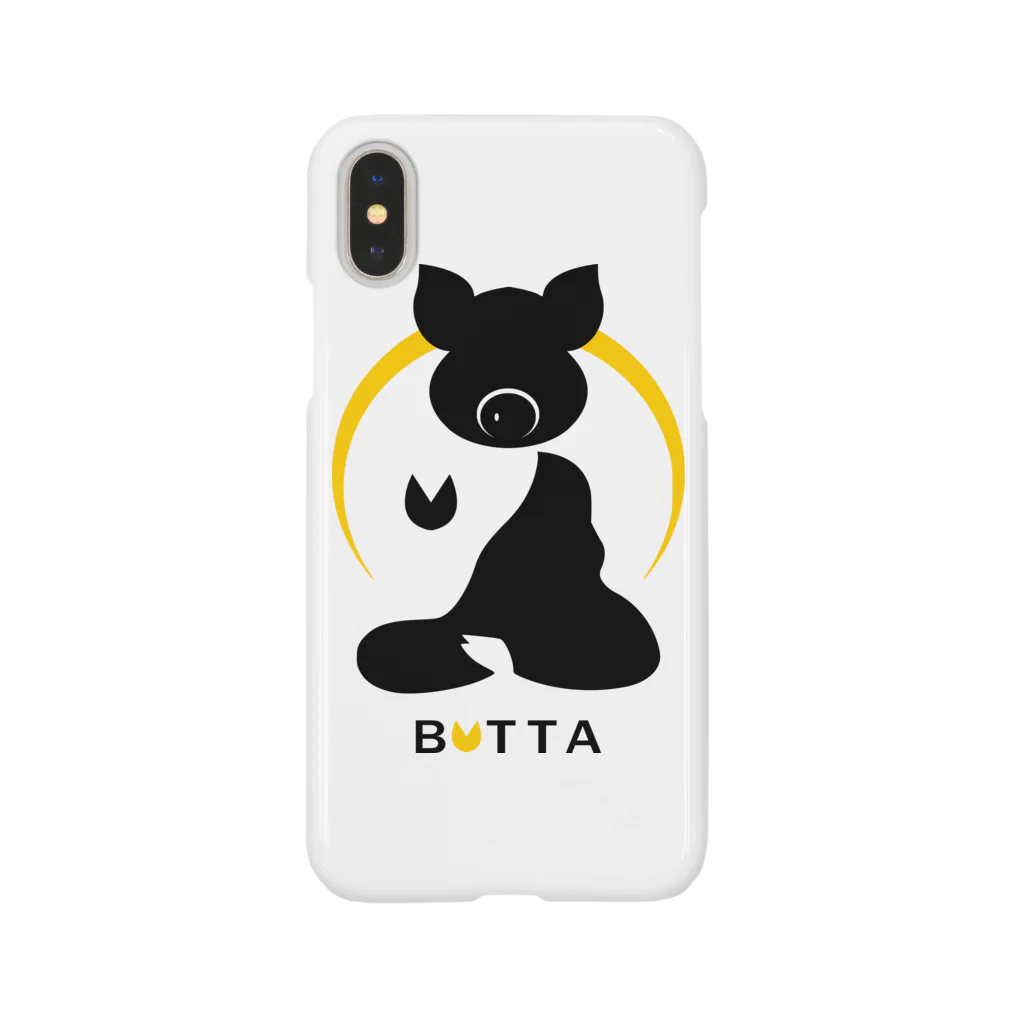 BLACKHATMAN　LaboratoryのBUTTA 無我の豚 スマホケース