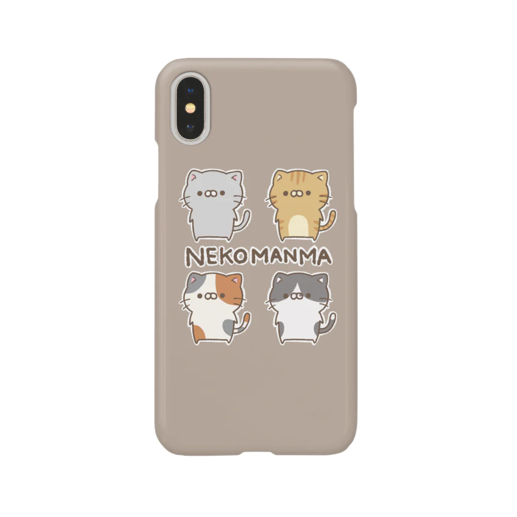 もさんのNEKOMANMA🐾 スマホケース