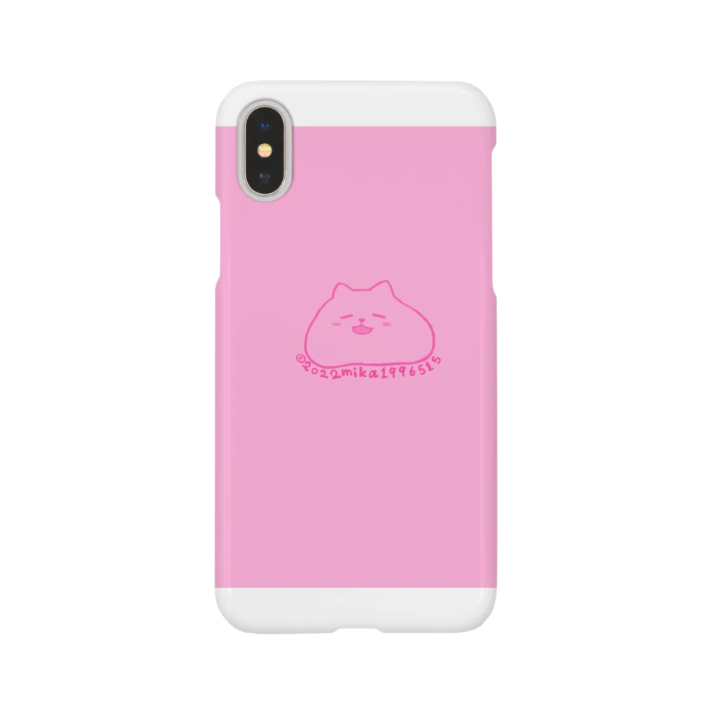 みかのモチモチにゃんこ スマホケース