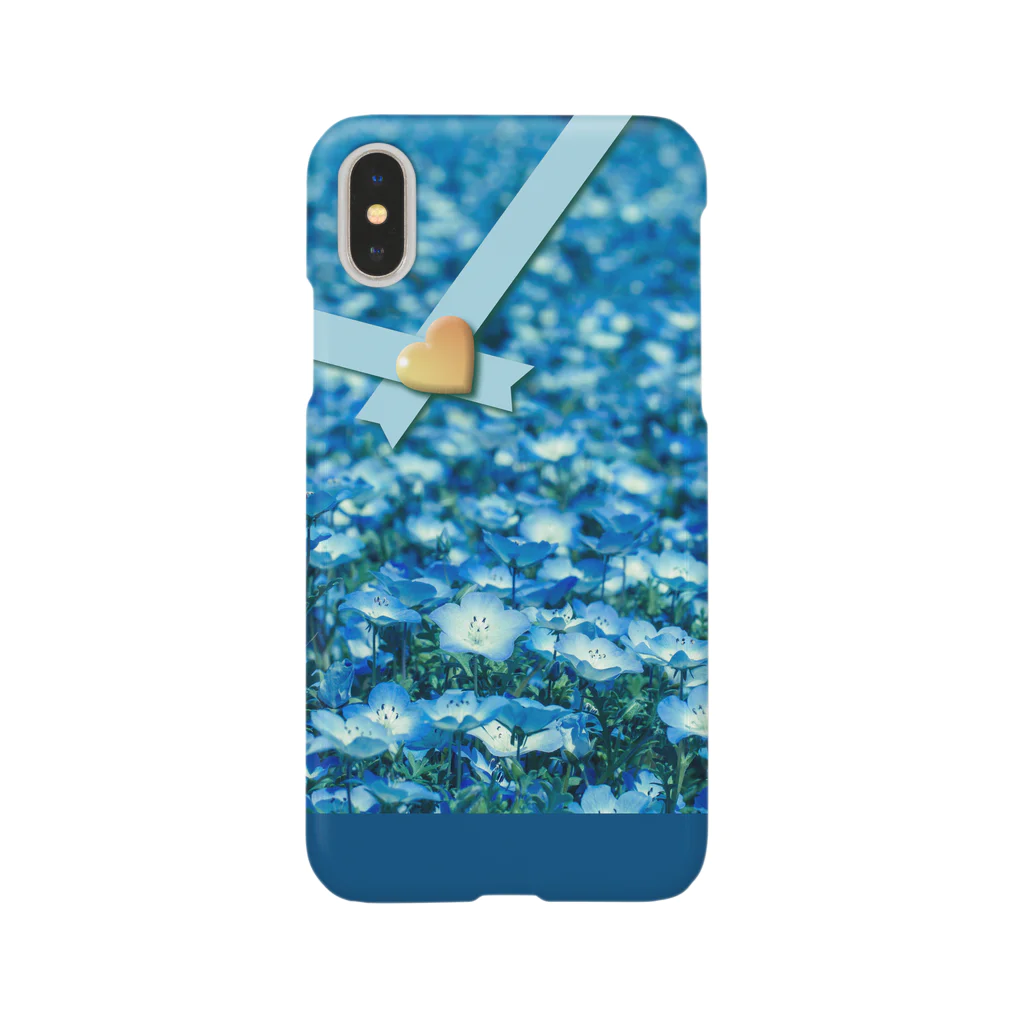 キャッツハンド：suzuriショップのネモフィラ Smartphone Case