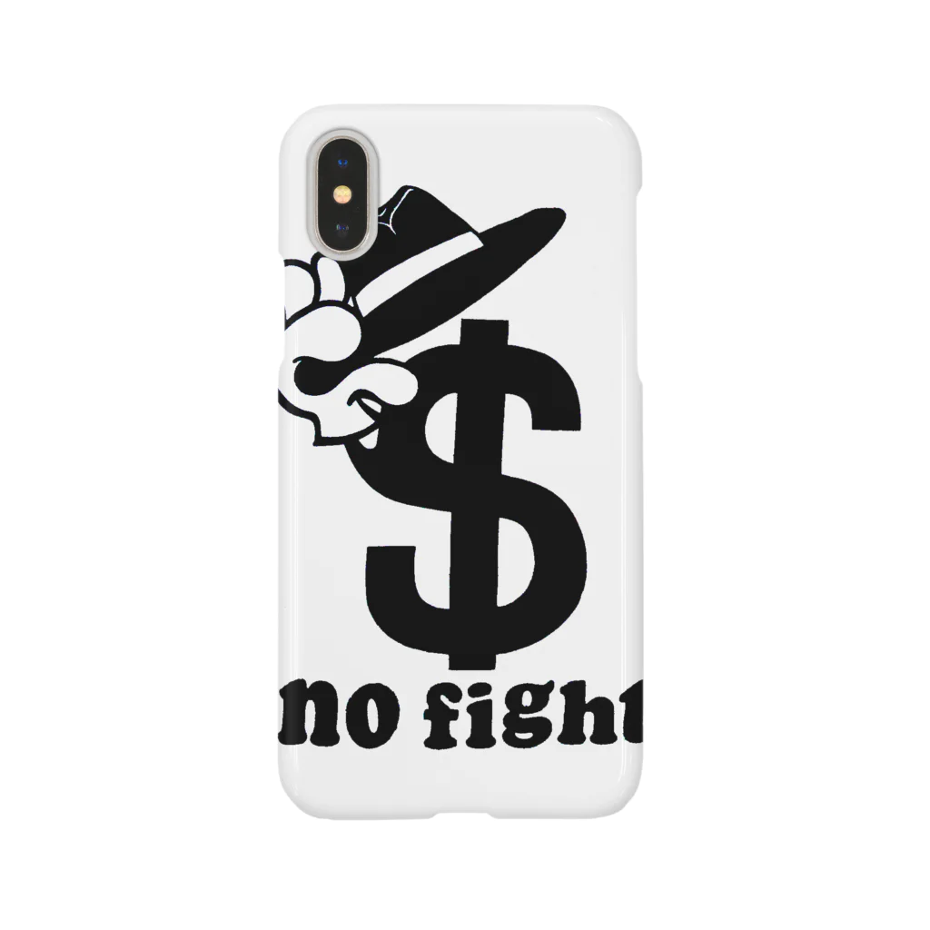 FELLOWS CO.,ltd. Mighty WorkersのNO FIGHT スマホケース