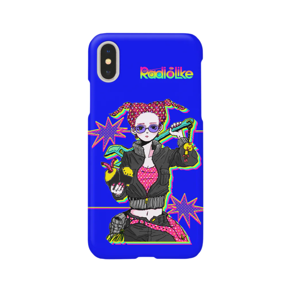 Radio Like hmm...のBOMB Girl（青） Smartphone Case