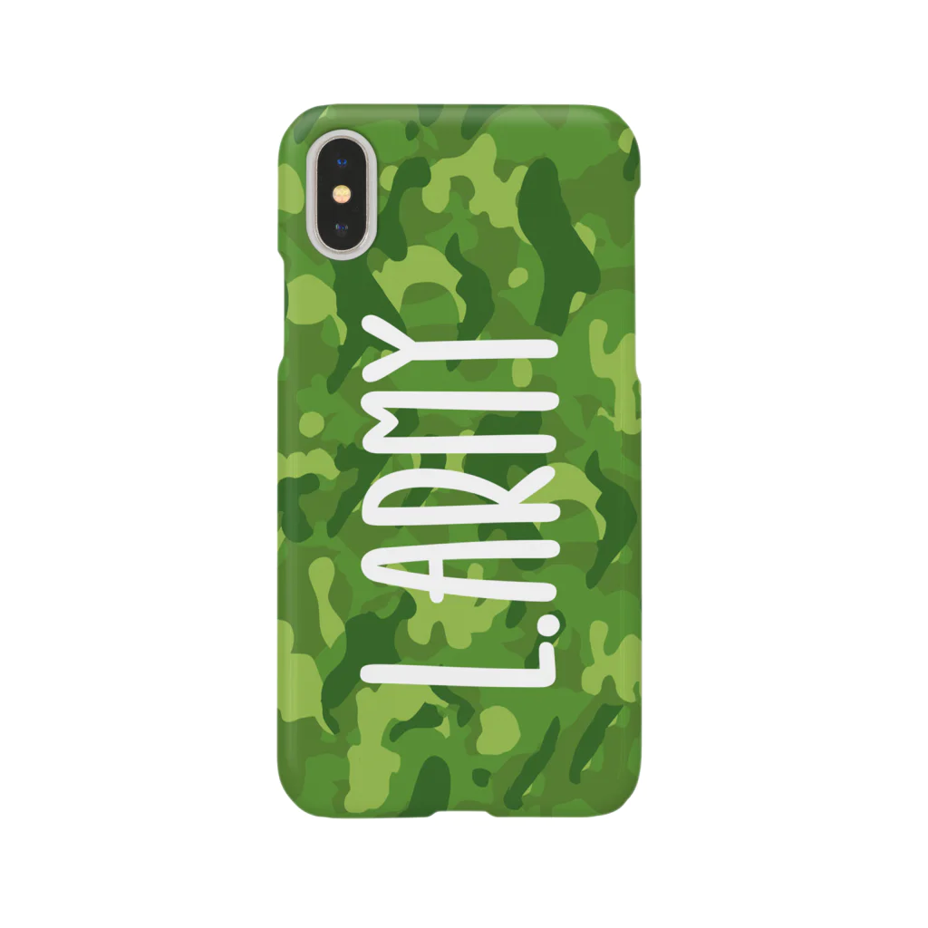 LIPSARMYのL.ARMY_迷彩 Smartphone Case