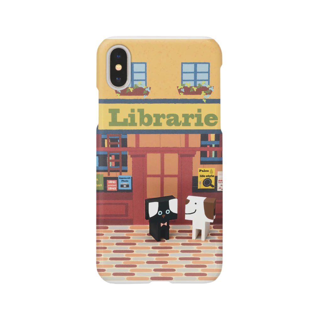 カレ　ミニョン　carre mignonのLibrarie　iPhoneケース スマホケース