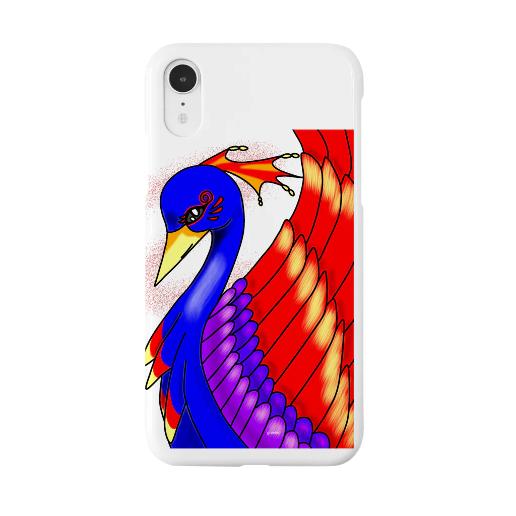 greetenの不死鳥アート  幻想世界 Smartphone Case