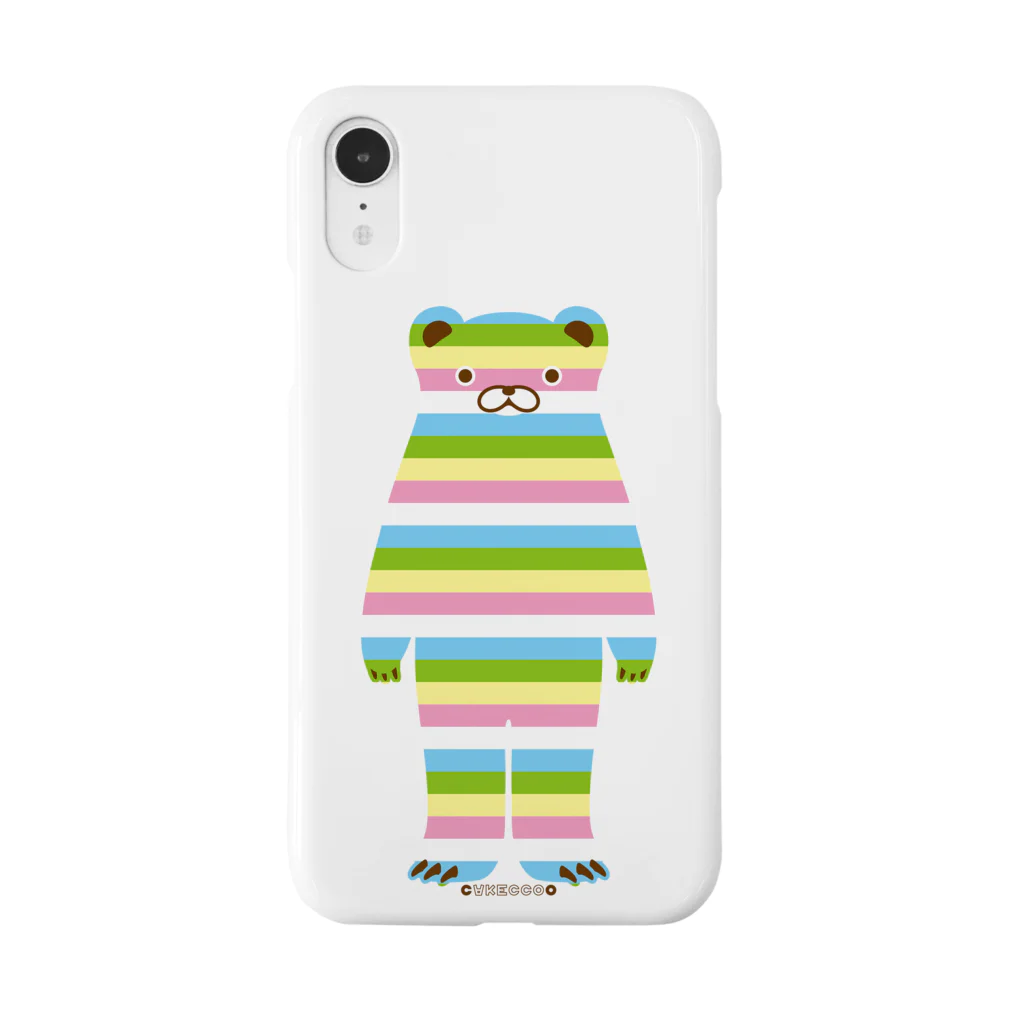 Cɐkeccooのらくがきシリーズ-パステルくまさん Smartphone Case