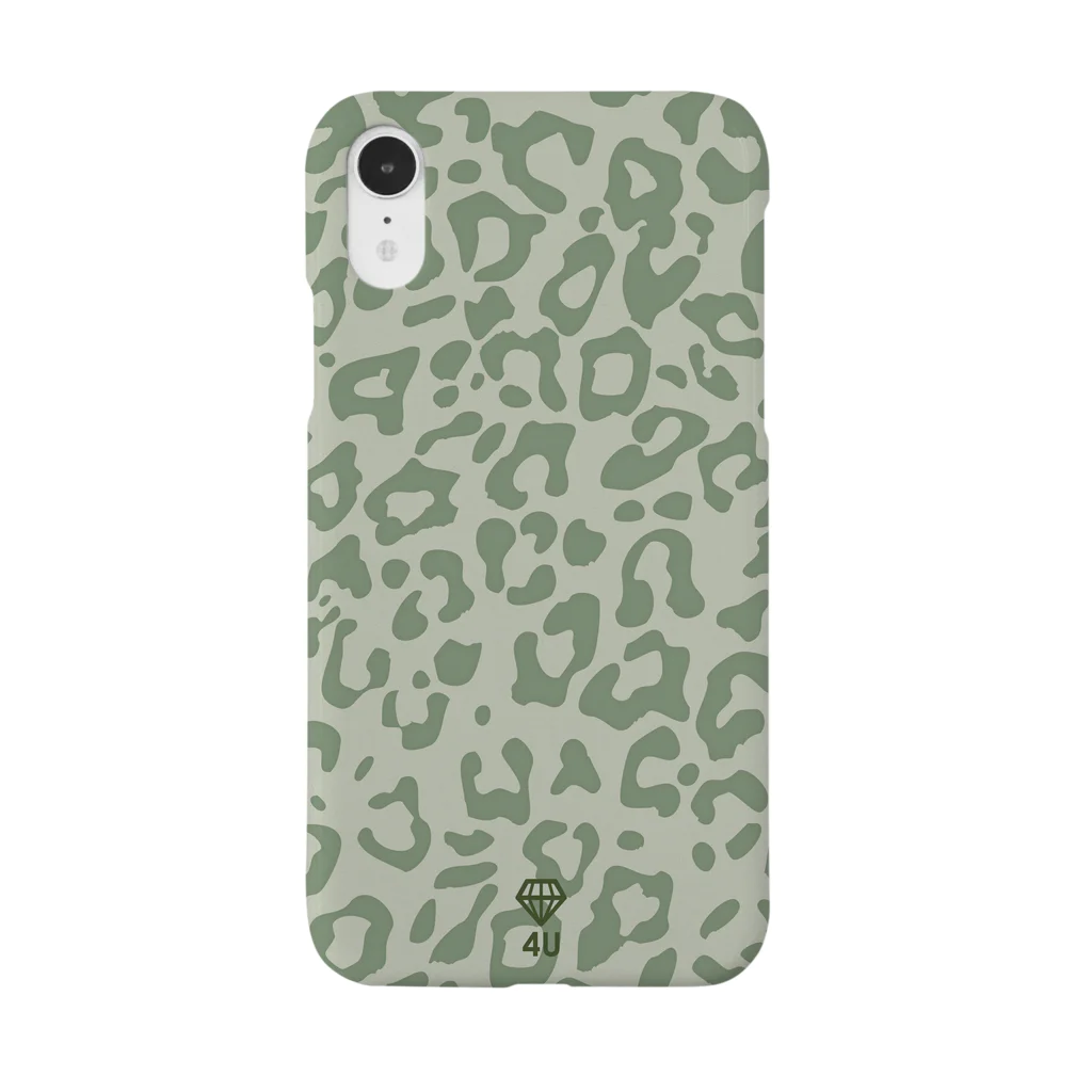 mjのGREENレオパード 4U Smartphone Case