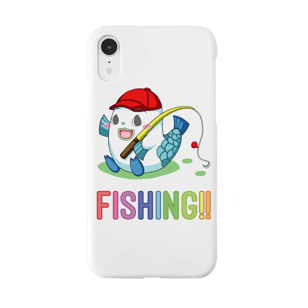 海豹堂のFISHING!!やまろん スマホケース