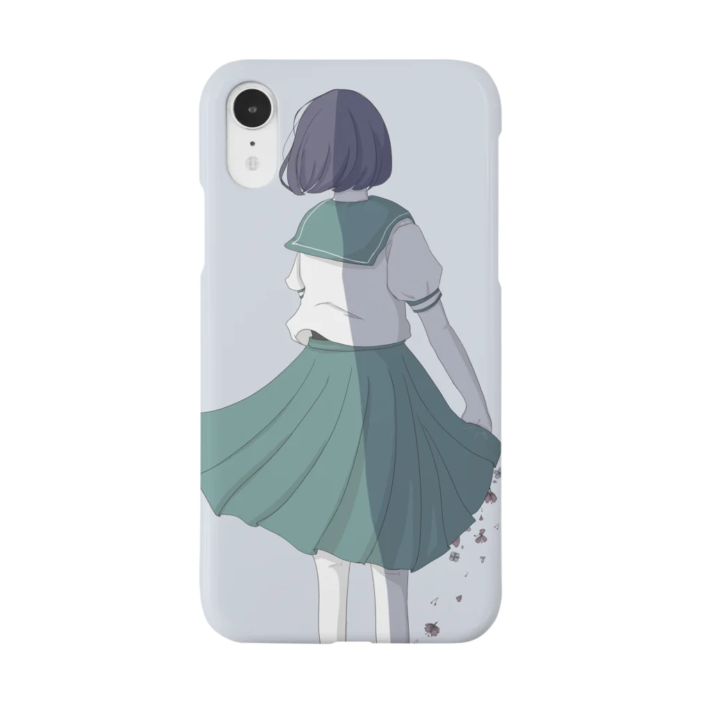 少女のさよなら、春 Smartphone Case