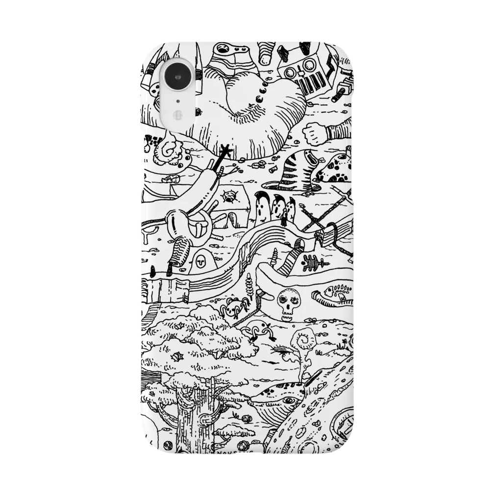 中林堂_手書き本舗のchaos_No3 Smartphone Case