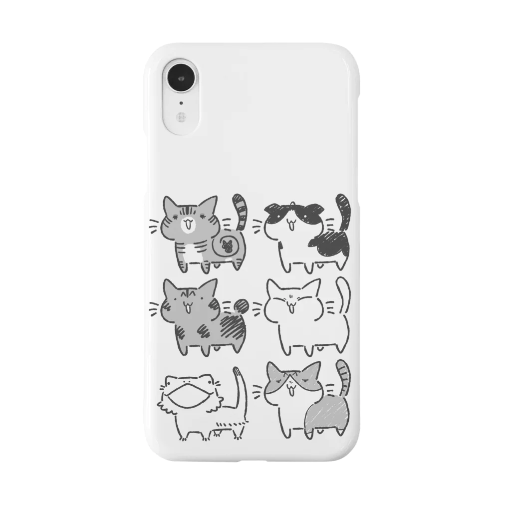 おとんのねこちゃん　うちねこ+トカゲ Smartphone Case