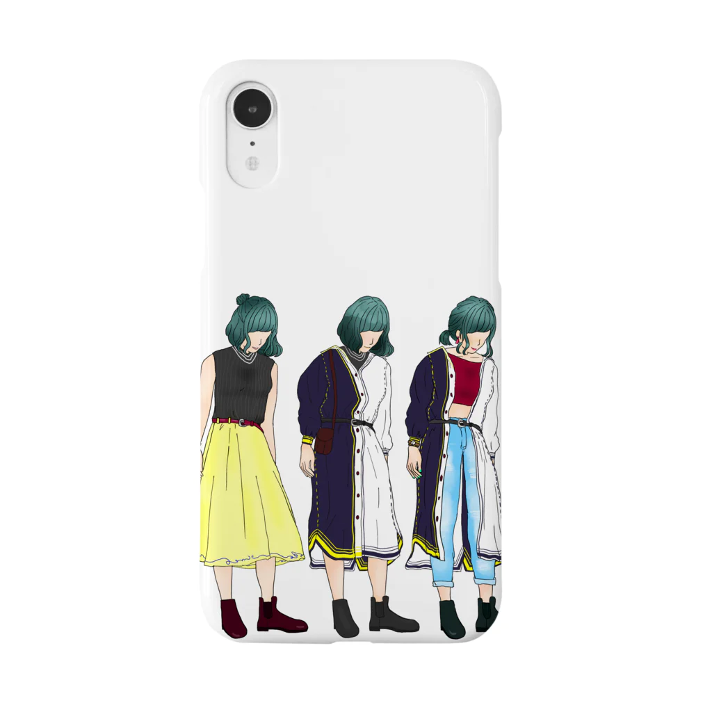 ミドリ ハナ@maro_coの個性girl Smartphone Case