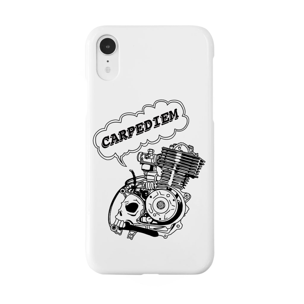 ドクロエンジン Carpe Diem Kng45 のスマホケース Iphoneケース 通販 Suzuri スズリ