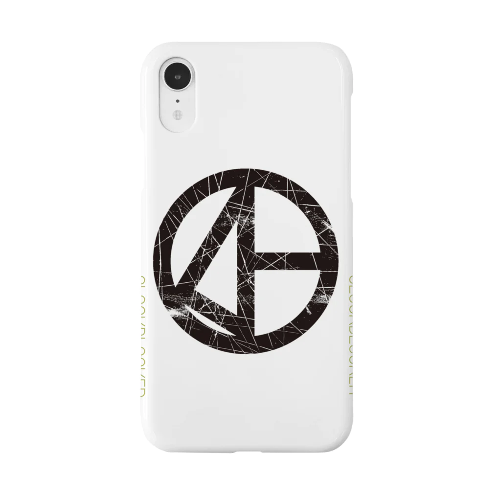 clockblocker goodsのロゴiPhoneケース Smartphone Case