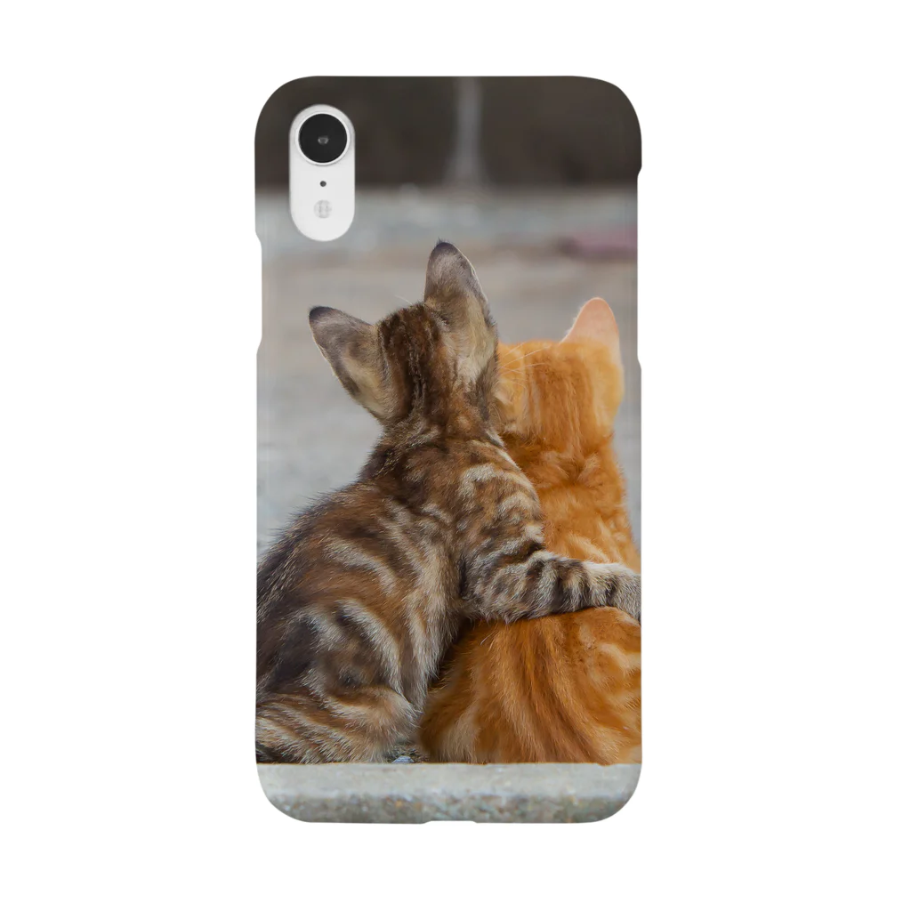 猫写真家　森永健一 にゃんこ屋 SUZURIストアのずっと一緒 Smartphone Case