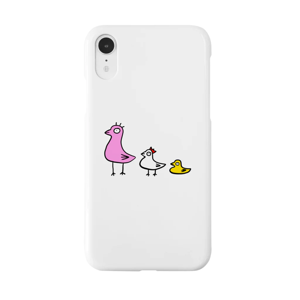 ひねくれ堂の３羽の鳥 Smartphone Case