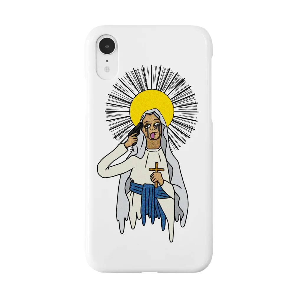 izu_artshopのBURI MARIA iPhoneケース Smartphone Case