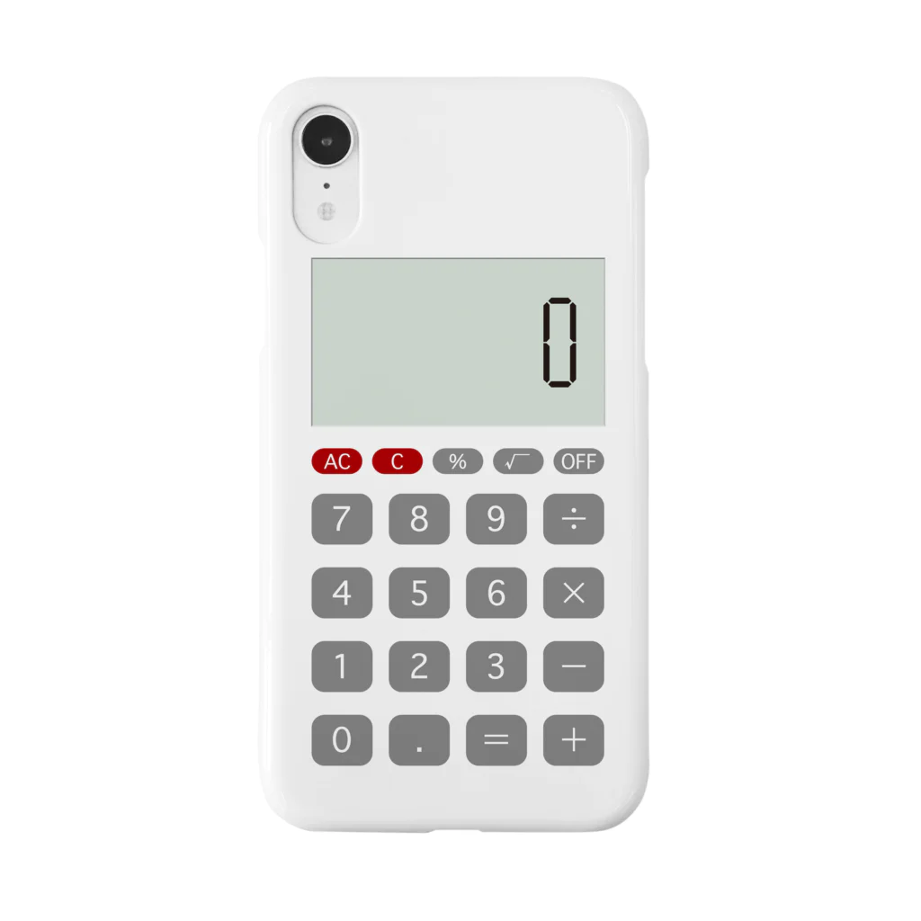 無彩色デザイン販売所のCalculator / 電卓 Smartphone Case