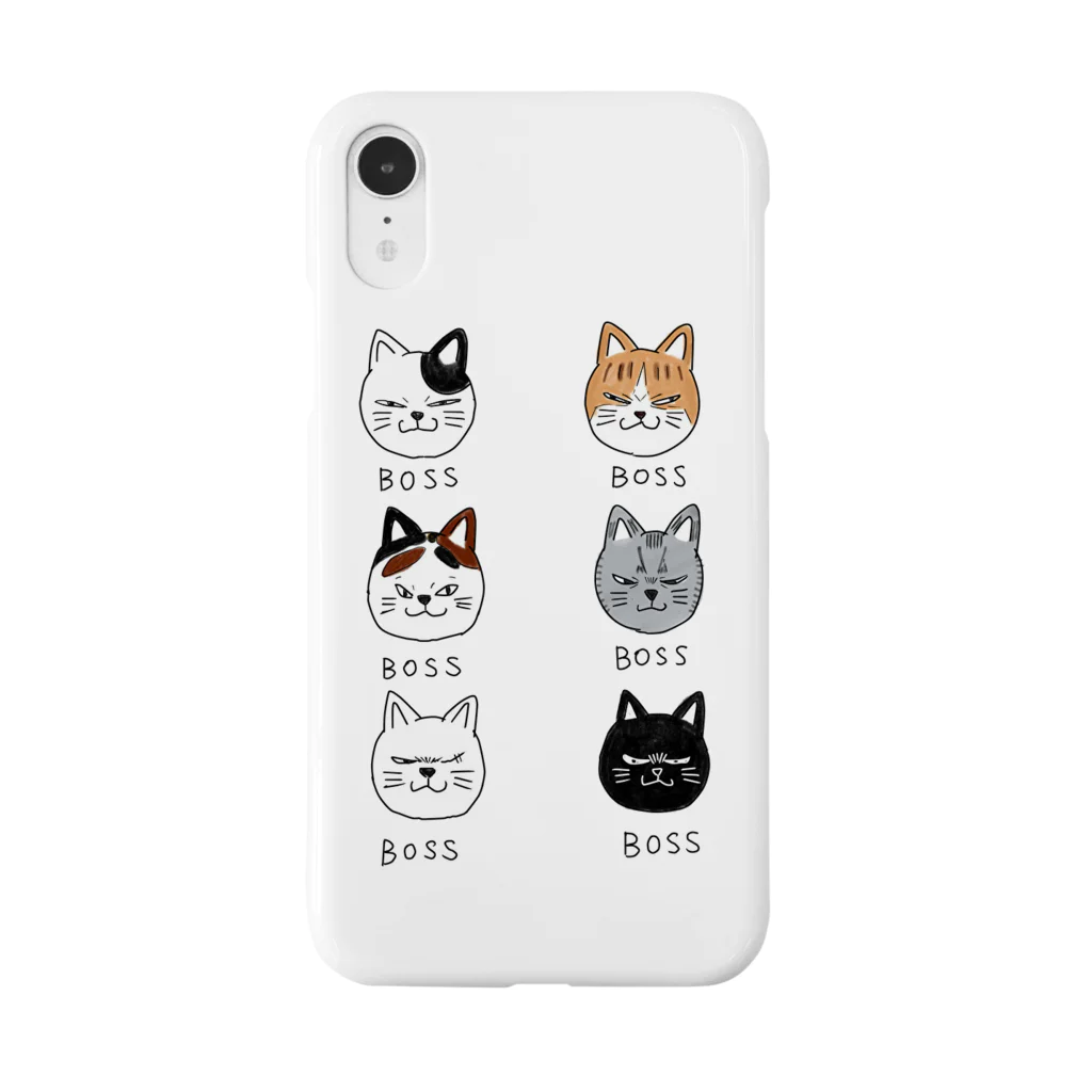 HIKAMARU　SHOPのボスねこ´ｓ Smartphone Case