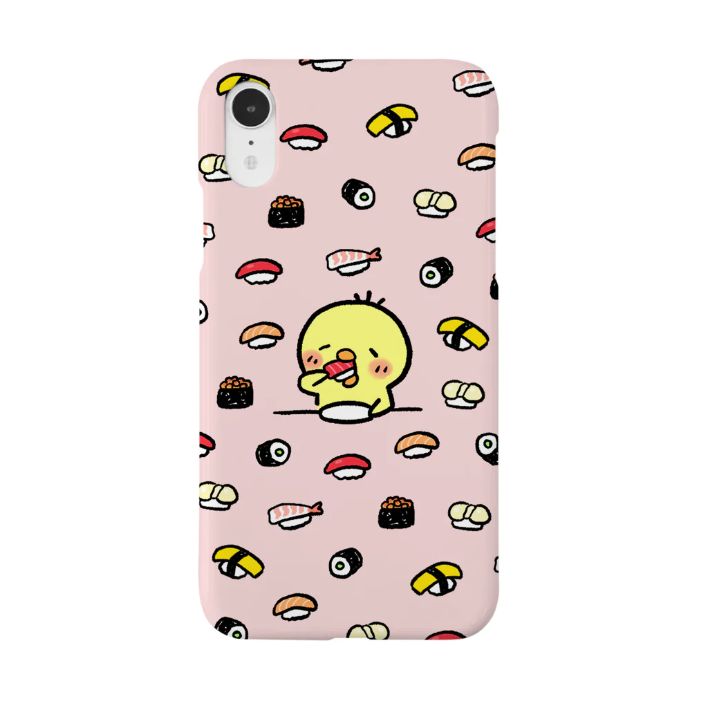 ゆーすけひよこのゆーすけひよこ 「お寿司」ピンク Smartphone Case