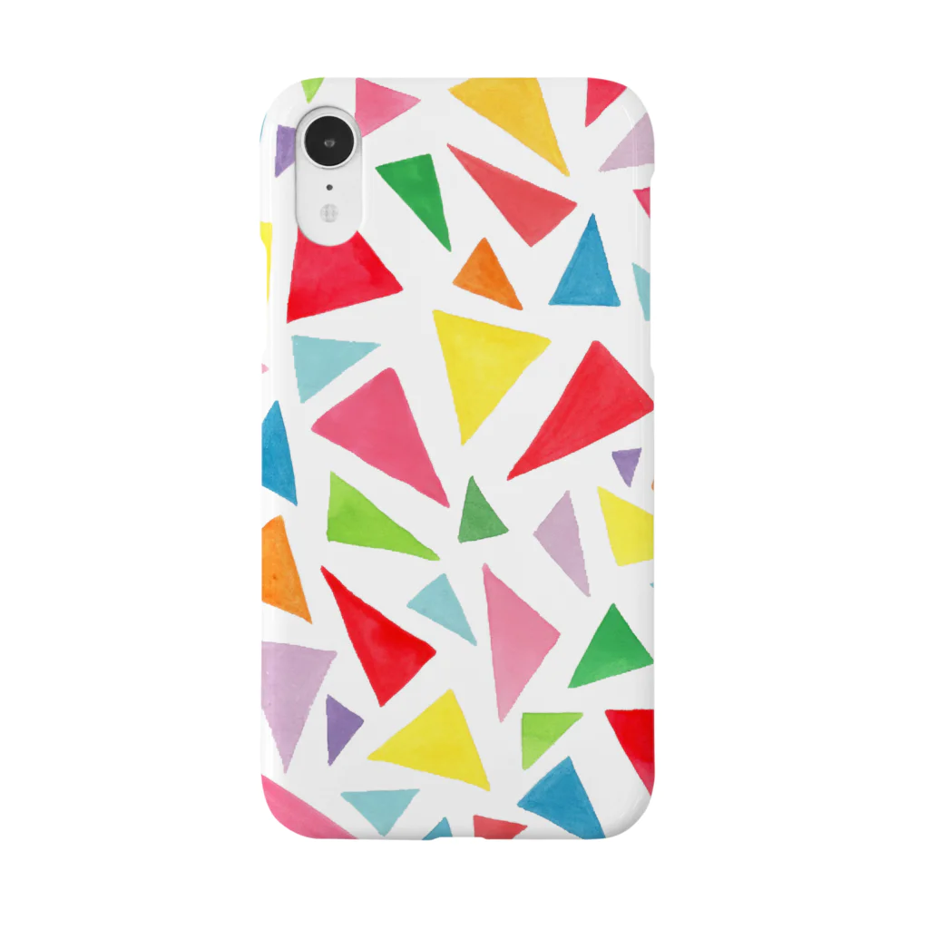 ncouleur paletteのpalette_サンカク(colorful) Smartphone Case