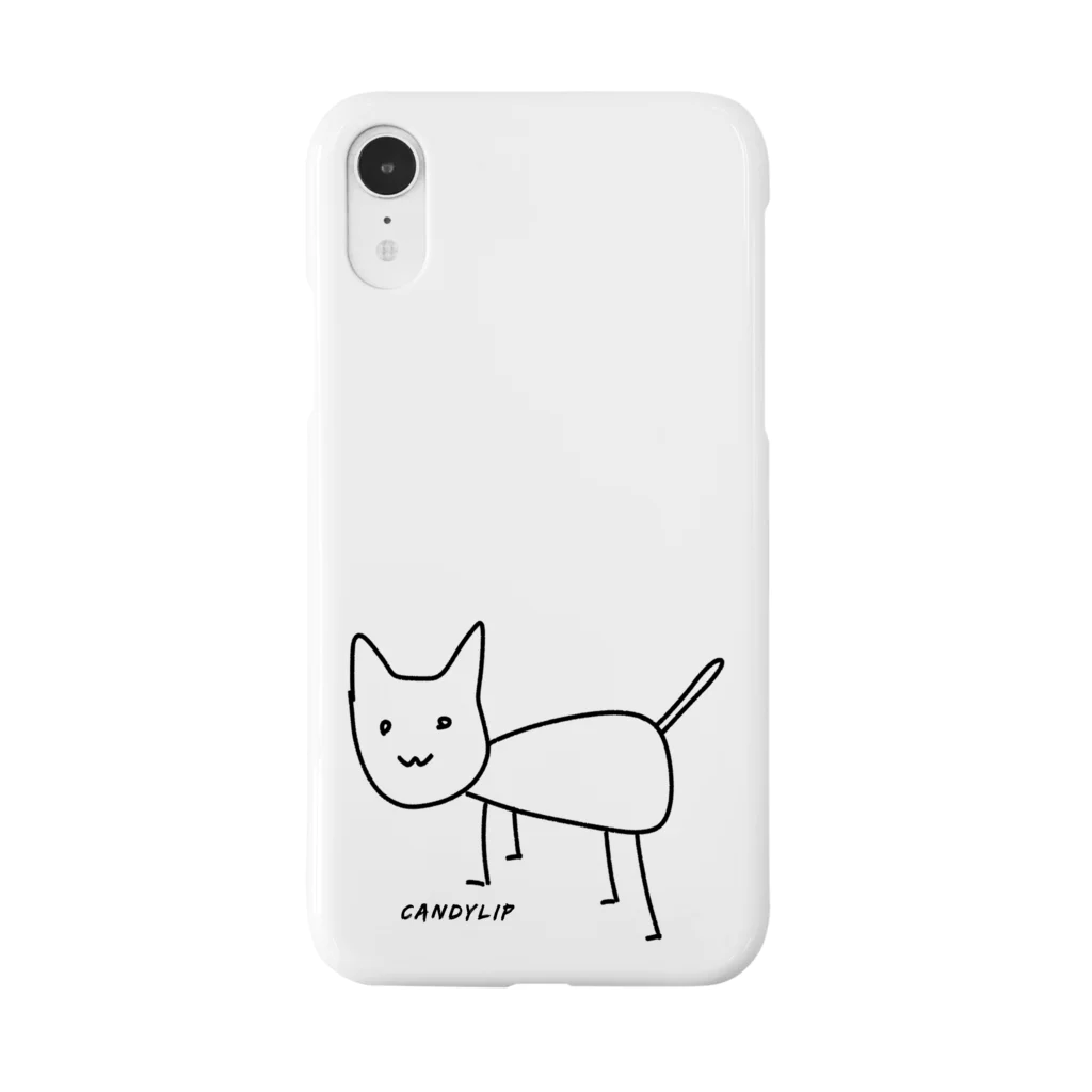 ナオ / CandyLip店のシュールな猫 Smartphone Case