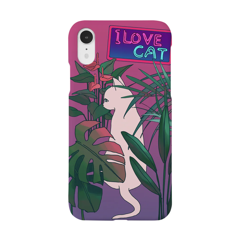 Sugar RushのSUMMER猫ちゃんmidnight ver Smartphone Case