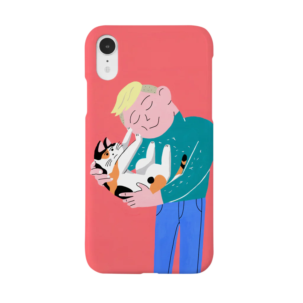 こたに千絵のネコを抱っこしてみたい Smartphone Case