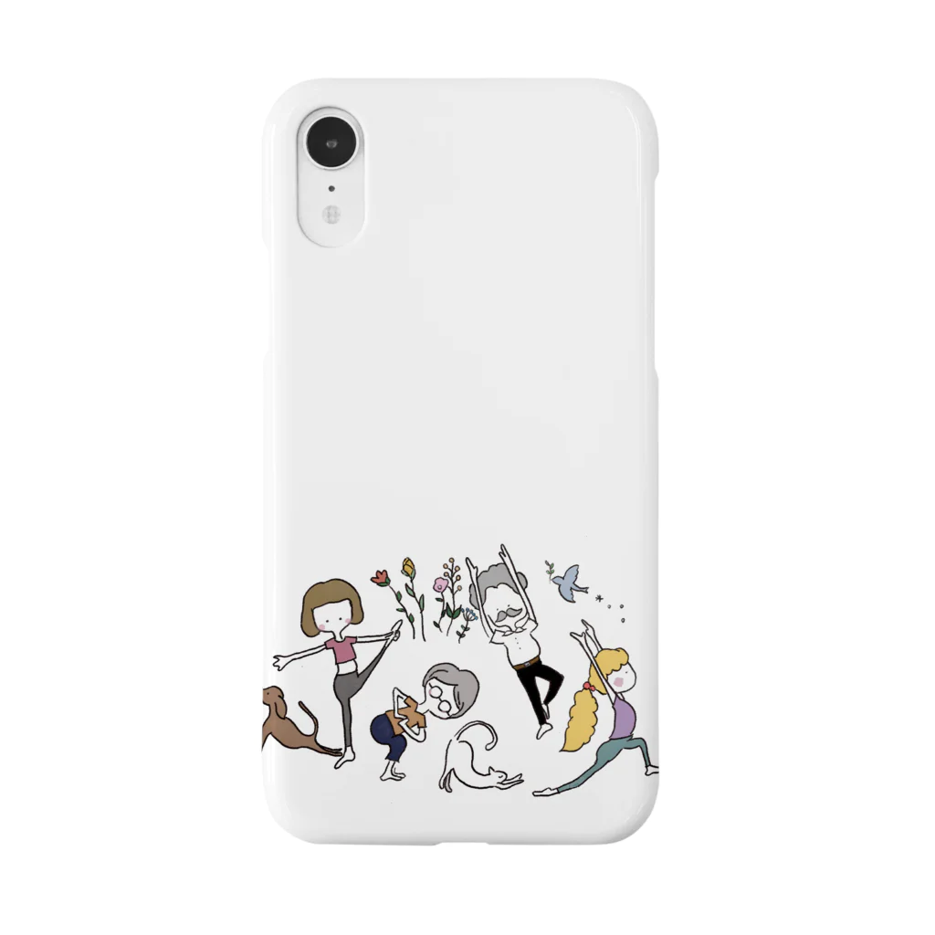 moeyogiroomのyogiな仲間たち Smartphone Case