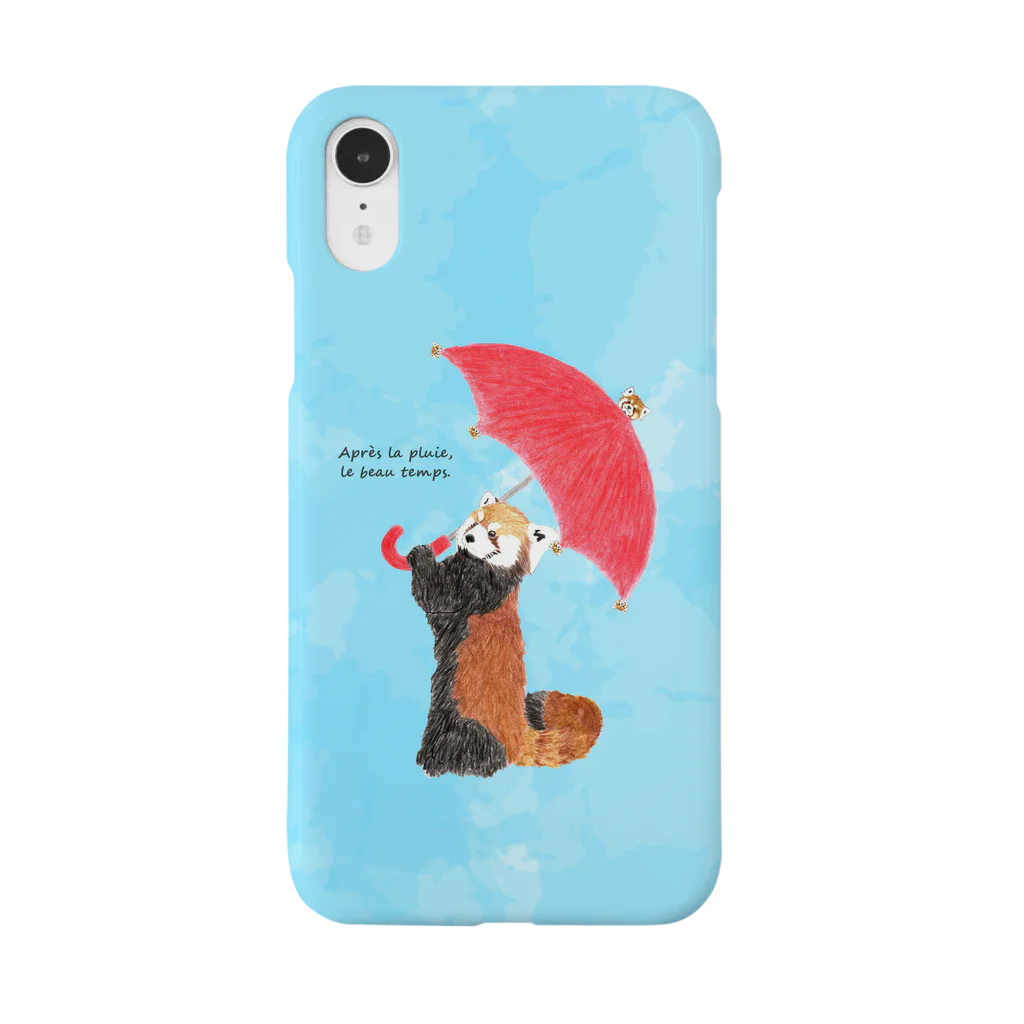 Zoo Keeperの雨のち晴れレッサーパンダ Smartphone Case