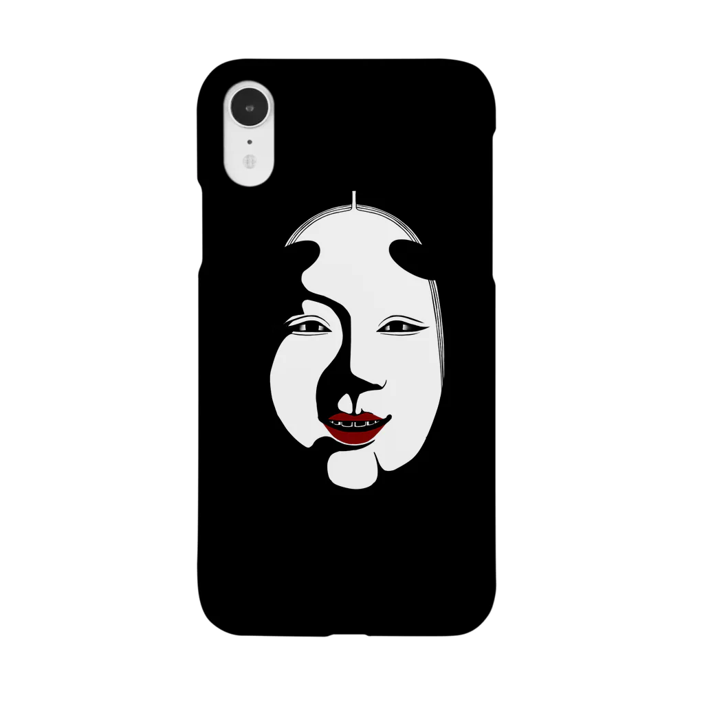 MsakiのNo men な能面　ホラーver. Smartphone Case