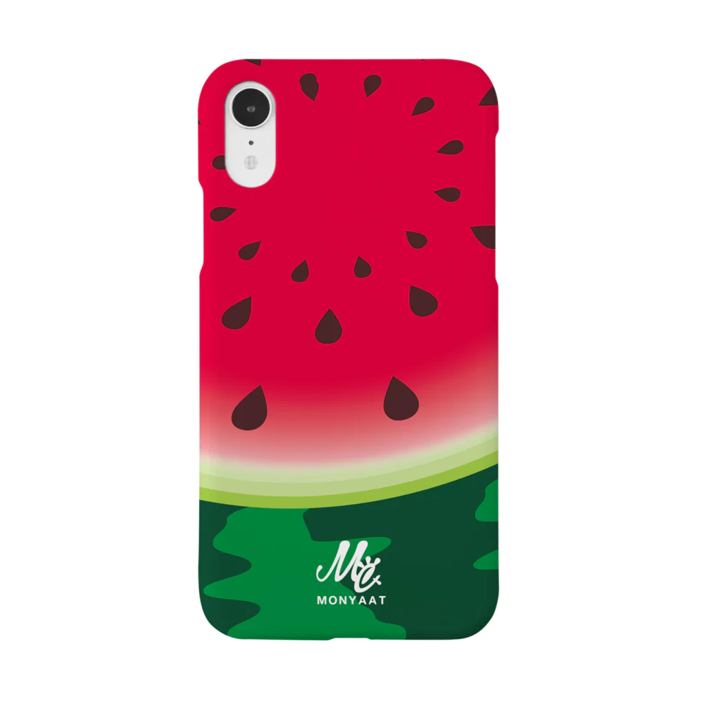 イラスト MONYAAT の8SU2006_A スイカ柄 Smartphone Case