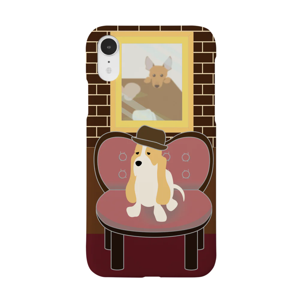 ふうふうたかのバセット・ハウンド Smartphone Case