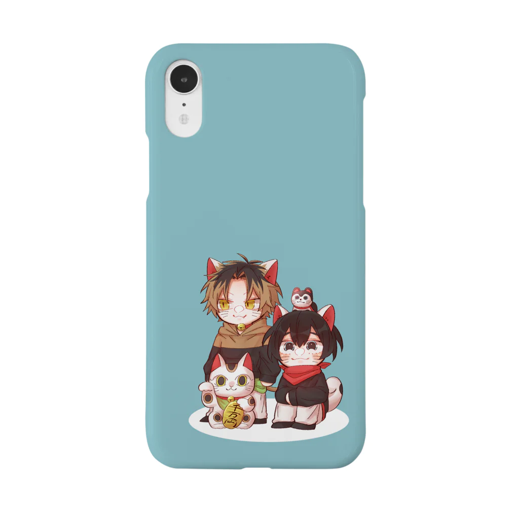 さなとび支店のまねきくんとはりこくん Smartphone Case